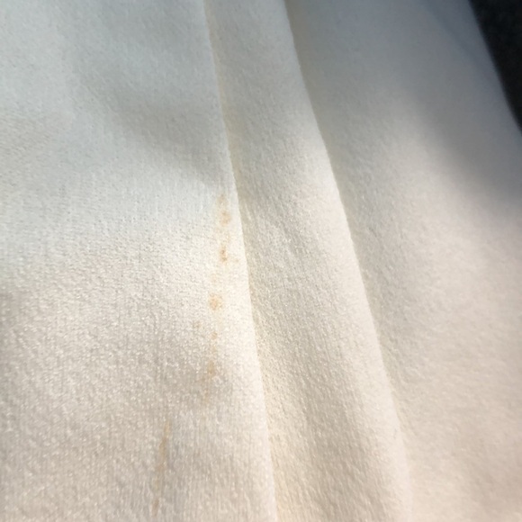 Show me your MUMU ivory formal maxi form fitting gown with stretch Sz M NWOT - Picture 15 of 15